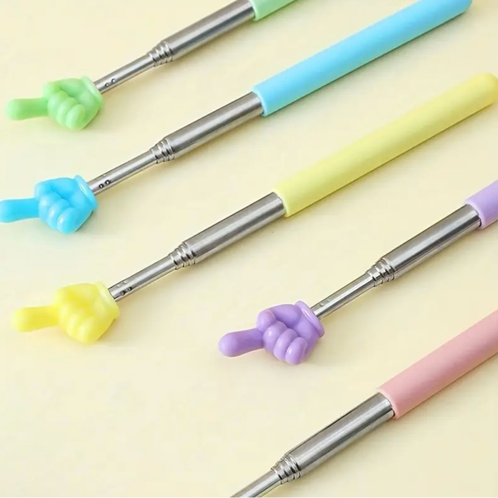 Telescopic Colorful Hand Pointer - Choose One (Yellow or Green) - Picture 2 of 5